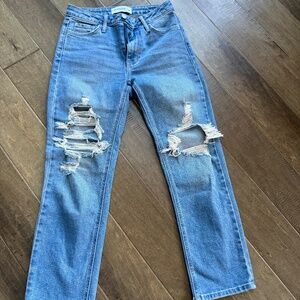 Never Worn! Just Black Denim Made in USA Sz 25